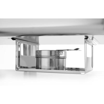Chafing GN 2/3 saténový vzhled, HENDI, Profi Line, 6L, 395x430x(H)290mm | 470275